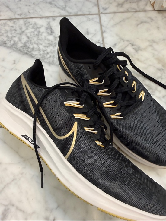 Nike Shoes - Nike Zoom Black Gold Running Shoes